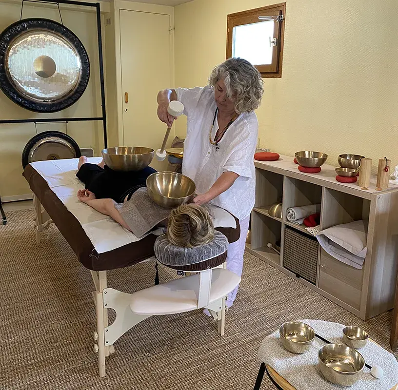 Massage sonore sonotherapie